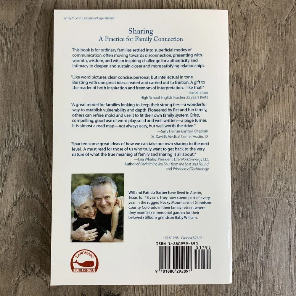 Sharing: A Practice for Family Connections Patricia Barber 2006 PB - Picture 2 of 9